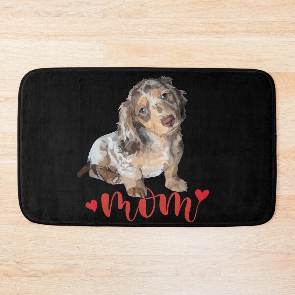 Item preview, Cute Marble Dachshund Mom Puppy designed and sold by Just-Arts-4U.