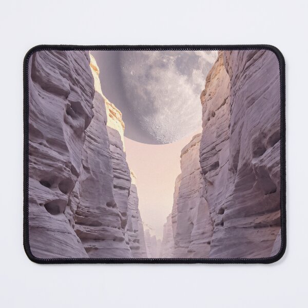 Item preview, Giant Moon Over Alien Canyon designed and sold by sapirzi.