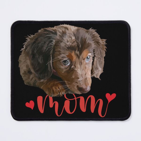 Item preview, Brown Dachshund Mom Puppy Dog designed and sold by Just-Arts-4U.