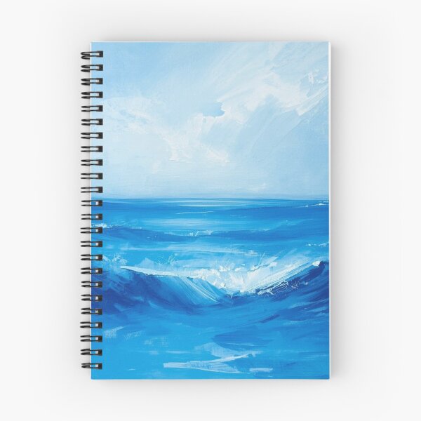 Item preview, Blue Ocean Waves designed and sold by evavv-studio.