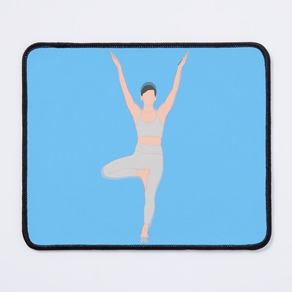 Item preview, Yoga Tree Pose Vrikshasana | Mindfulness & Balance designed and sold by drdoodle92 Art.