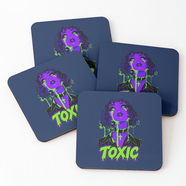 Item preview, Toxic Neon Portrait designed and sold by ElfredaStewart.