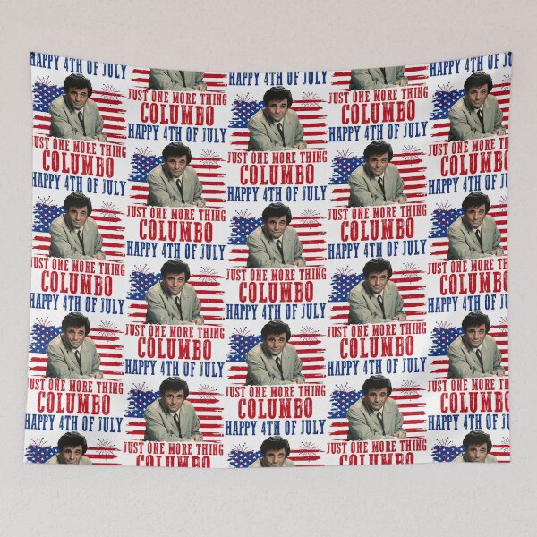 Item preview, Happy 4Th Of July Just One More Thing Columbo designed and sold by mathieu-helmic.