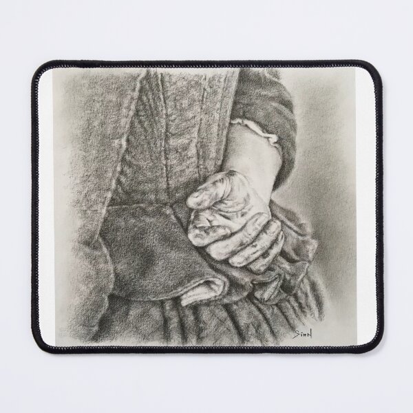 Item preview, Portrait of a Lady on Fire Paint Stained Hand designed and sold by artxsian.