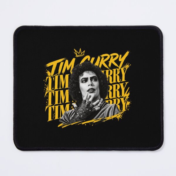 Item preview, RIP Tim Curry 1946-2026, Tim Curry and Dolly Parton, Frank N Furter Rocky Horror Picture Show, RIP Tim Curry Memorial, 1946 2026 Tim Curry Tribute designed and sold by ScribbleWonder.