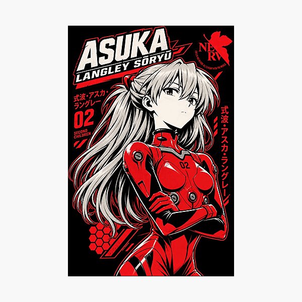 Aperçu de l'œuvre Asuka Langley Soryu - 02 créée et vendue par JohnaDickerson.