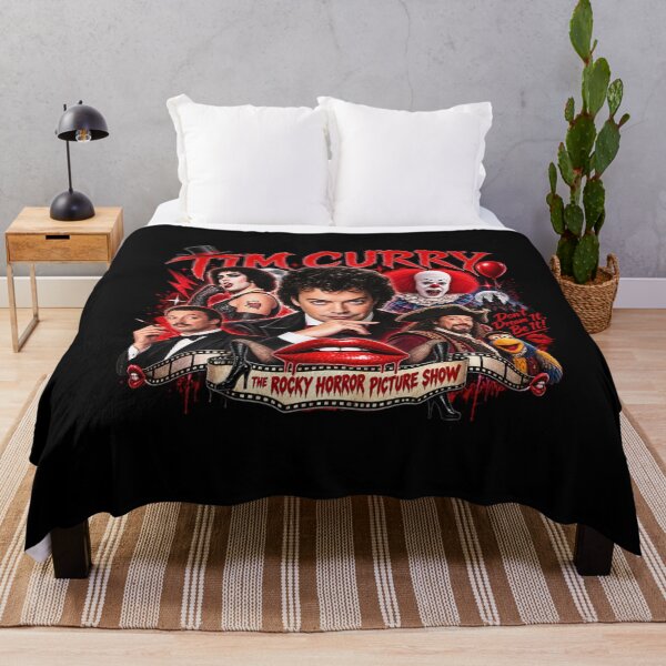 Item preview, RIP Tim Curry 1946-2026, Tim Curry and Dolly Parton, Frank N Furter Rocky Horror Picture Show, RIP Tim Curry Memorial, 1946 2026 Tim Curry Tribute designed and sold by ScribbleWonder.