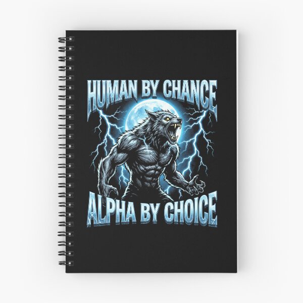 Item preview, Funny Alpha Wolf Meme Human By Chance Alpha Choice  designed and sold by MOONE FLOWER.