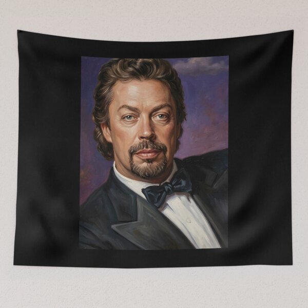 Item preview, RIP Tim Curry 1946-2026, Tim Curry y Dolly Parton, Frank N Furter Rocky Horror Picture Show, RIP Tim Curry Memorial, 1946 2026 Tim Curry Tribute designed and sold by ScribbleWonder.