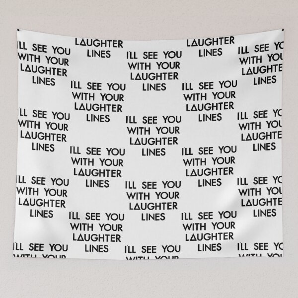 Item preview, Laughter Lines (Black) designed and sold by condon-alanex.
