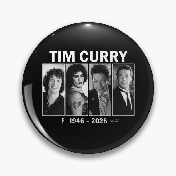 Item preview, RIP Tim Curry 1946-2026, Tim Curry, Frank N Furter Rocky Horror Picture Show, RIP Tim Curry Memorial, 1946 2026 Tim Curry Tribute designed and sold by ScribbleWonder.