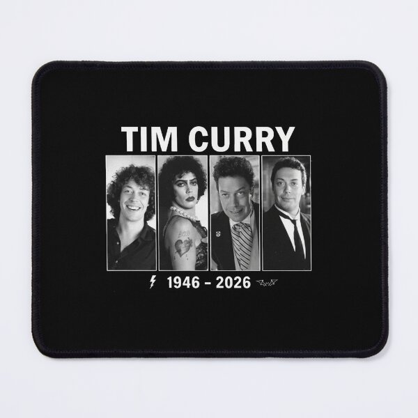 Item preview, RIP Tim Curry 1946-2026, Tim Curry, Frank N Furter Rocky Horror Picture Show, RIP Tim Curry Memorial, 1946 2026 Tim Curry Tribute designed and sold by ScribbleWonder.