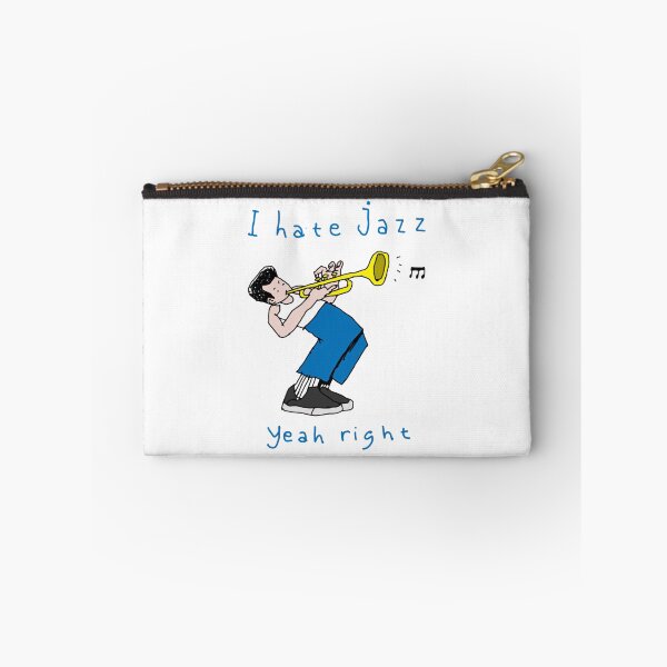 Item preview, I Hate Jazz Yeah Right Sarcastic Saxophone Music Doodle designed and sold by Errorclubmeme.
