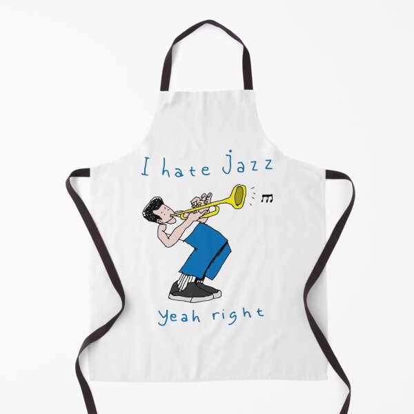 Item preview, I Hate Jazz Yeah Right Sarcastic Saxophone Music Doodle designed and sold by Errorclubmeme.