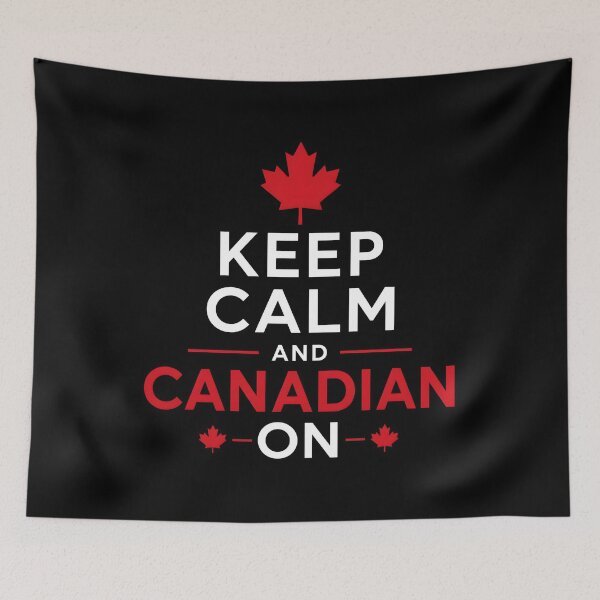 Item preview, Keep Calm and Canadian On designed and sold by Sybille-Yates.