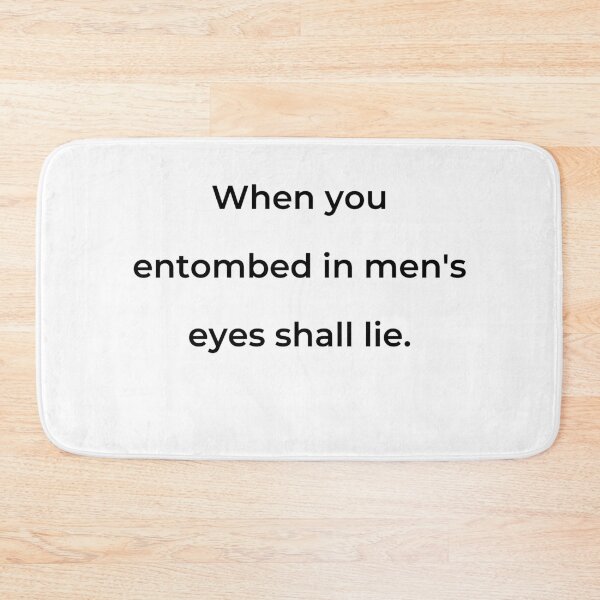 Item preview, “When you entombed in men's eyes shall lie.” - print black designed and sold by ariksworld.