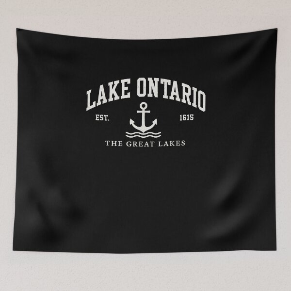 Item preview, Lake Ontario Great Lakes Anchor Vintage Nautical Design designed and sold by Abigaildixon92.