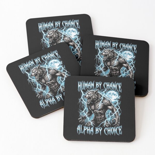 Item preview, Funny Alpha Wolf Meme Human By Chance Alpha Choice  designed and sold by MOONE FLOWER.