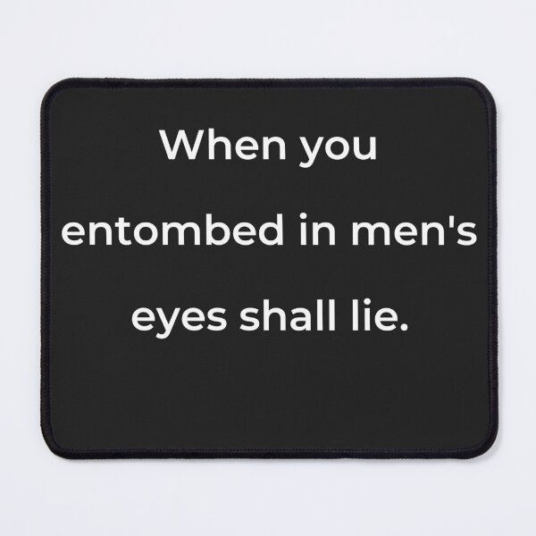 Item preview, “When you entombed in men's eyes shall lie.” - print white designed and sold by ariksworld.