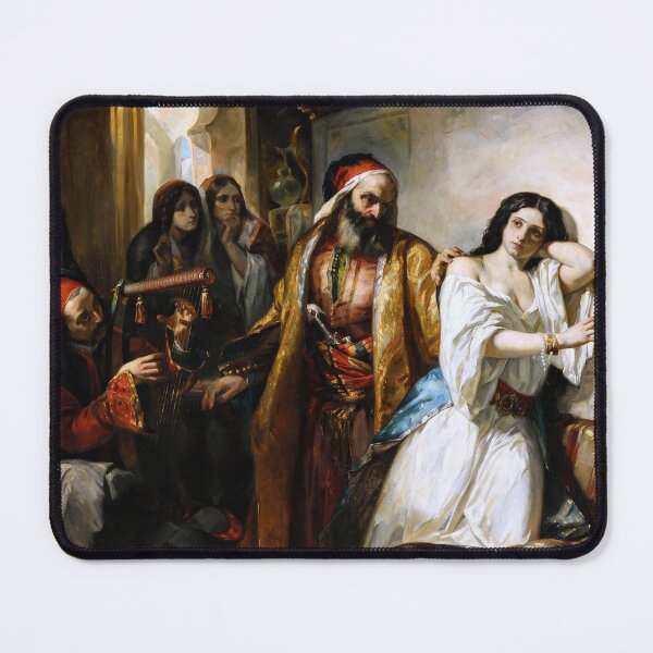 Item preview, Harem scene by Charles Louis Müller designed and sold by The Breathing Paint.