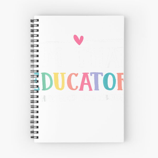 Item preview, Funny, I'm This Educator They Told You About Teacher Educators T-Shirt designed and sold by Badriiiii.