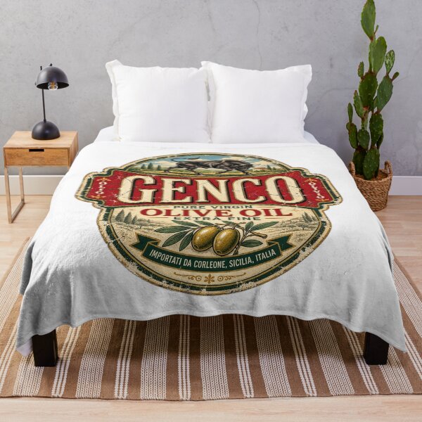 Item preview, The Godfather - Genco Olive Oil (Distressed) designed and sold by Candywrap Studio.