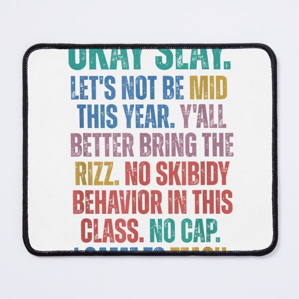 Item preview, Gen Alpha Slang Teacher Funny Teacher Group Back to School T-Shirt designed and sold by KTY-NUSS.