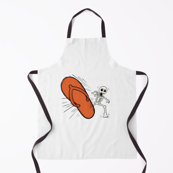 Item preview, Skeleton vs Flying Flip Flop Halloween designed and sold by MonkiFlipp.