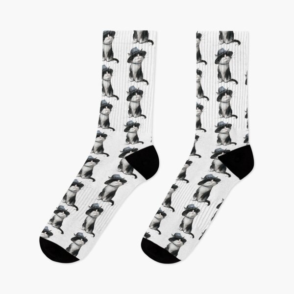 Item preview, Cat | Black & White Cat | Minimal Pet Aesthetic Art designed and sold by Mandayartstudio.