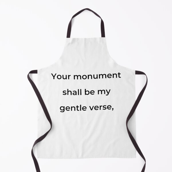 Item preview, “Tu monumento será mi dulce verso”, - imprimir en negro designed and sold by ariksworld.