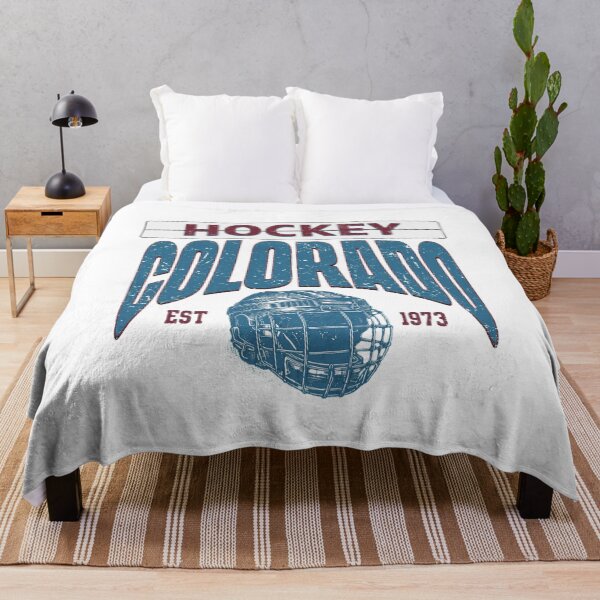Item preview, Retro Hockey Colorado Vintage Helmet designed and sold by Galipeau2000.