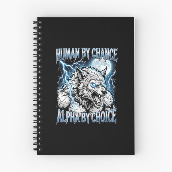 Item preview, Funny Alpha Wolf Meme Human By Chance Alpha Choice  designed and sold by MOONE FLOWER.