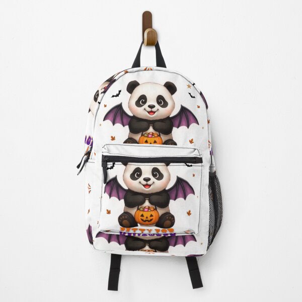Item preview, Cute and Spooky Panda Halloween Pumpkin Design designed and sold by EnginerdStudio.