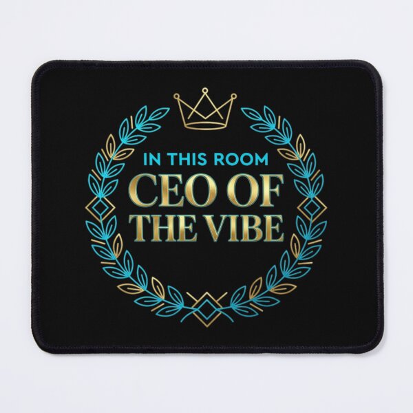 Item preview, CEO Of The Vibe Boss Energy Luxury Typography designed and sold by KhAIa Reeve Art Studio.