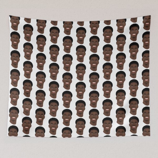 Item preview, Bukayo Saka Arsenal Football Illustration designed and sold by The Home Of Pink Peach.