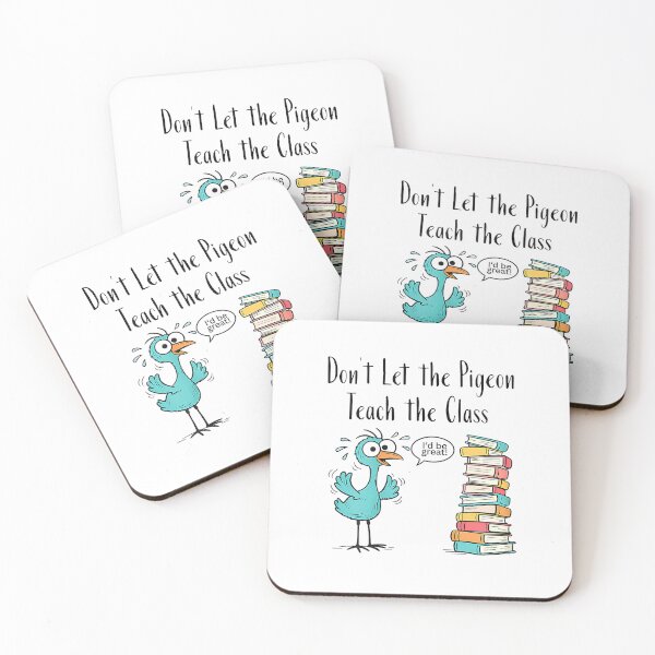 Item preview, Dont Let the Pigeon Teach Funny Teacher Classroom Humor idea T-Shirt designed and sold by Alan Cruz.