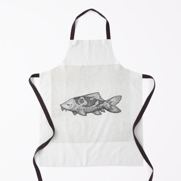 Item preview, Detailed Koi Fish Sketch designed and sold by F-Fireheart.