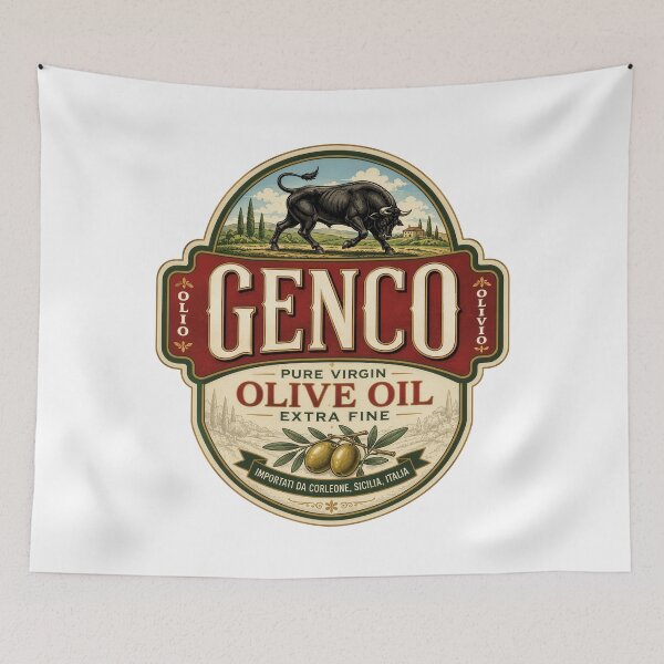 Item preview, Genco Olive Oil - The Godfather designed and sold by Candywrap Studio.