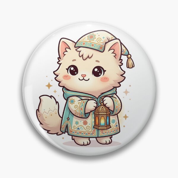 Item preview, Moroccan Chibi Kitten with Lantern designed and sold by  Cat Lady.