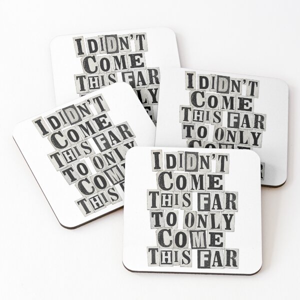 Item preview, I Didn't Come This Far designed and sold by Cavalier-org.