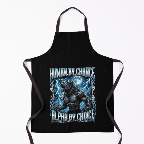 Item preview, Funny Alpha Wolf Meme Human By Chance Alpha Choice designed and sold by MOONE FLOWER.