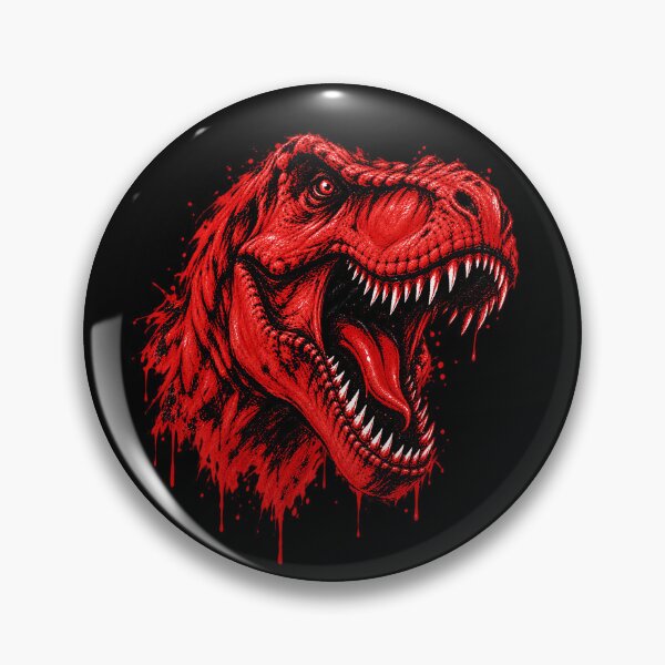 Item preview, Fierce Red T Rex Dinosaur Essential T-shirt designed and sold by TOLDWAYTSHIRT.