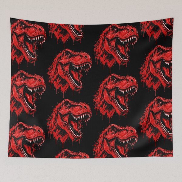 Item preview, Fierce Red T Rex Dinosaur Essential T-shirt designed and sold by TOLDWAYTSHIRT.