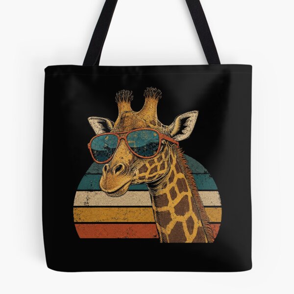 Item preview, Retro Cool Giraffe Wearing Vintage Sunglasses designed and sold by Moizento.