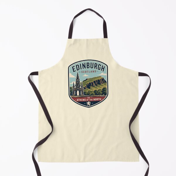 Item preview, Vintage Edinburgh Scotland Athens of the North Badge designed and sold by Imaginationbeyond.
