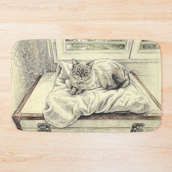 Item preview, Cat, animals, love, look, tenderness designed and sold by citravisuel.