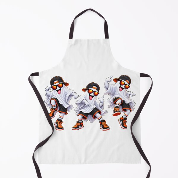 Item preview, Halloween Hip Hop Ghosts – Cute Spooky Streetwear designed and sold by ArtSpark Studio.