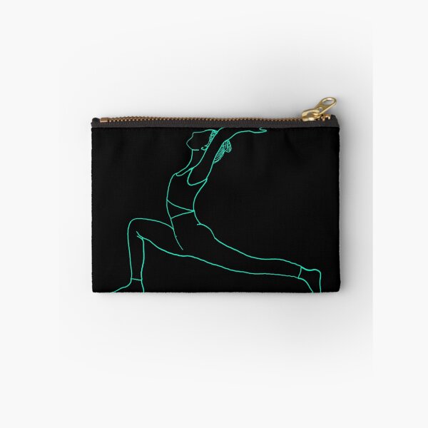 Artikelvorschau, Neon-Yoga-Pose – Minimalistische Yoga-Linienzeichnung entworfen und verkauft von drdoodle92 Art.