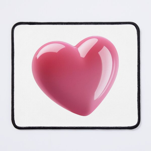 Item preview, PINK HEART GLOSSY NEW designed and sold by j00lish.