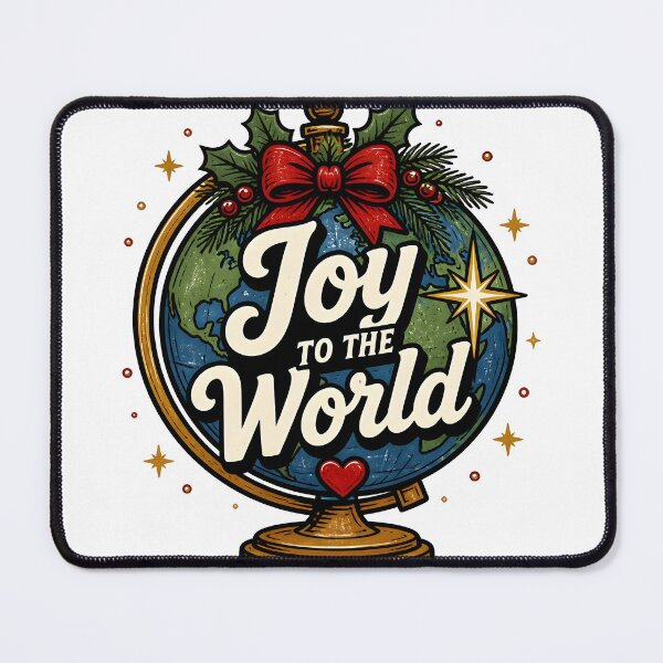 Item preview, Joy to the World Signature Symbol Christmas Design designed and sold by KristenosNehk.